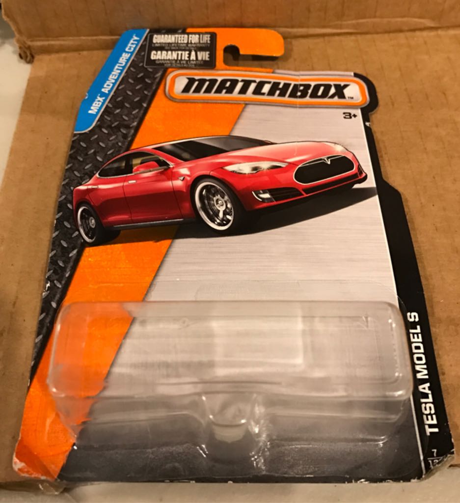 Tesla Model S - MBX Adventure City toy car collectible - Main Image 2