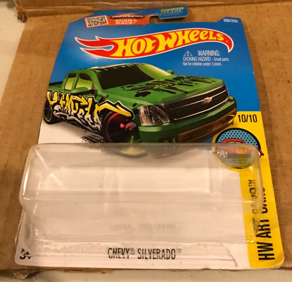 Chevy Silverado - ’16 HW Art Cars toy car collectible - Main Image 2