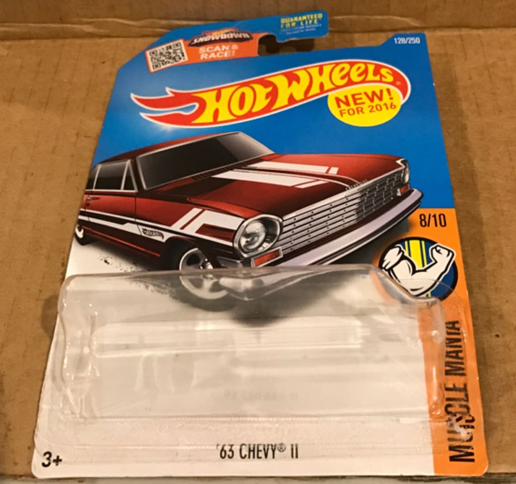 Chevy II ’63 - ’16 Muscle Mania toy car collectible - Main Image 2
