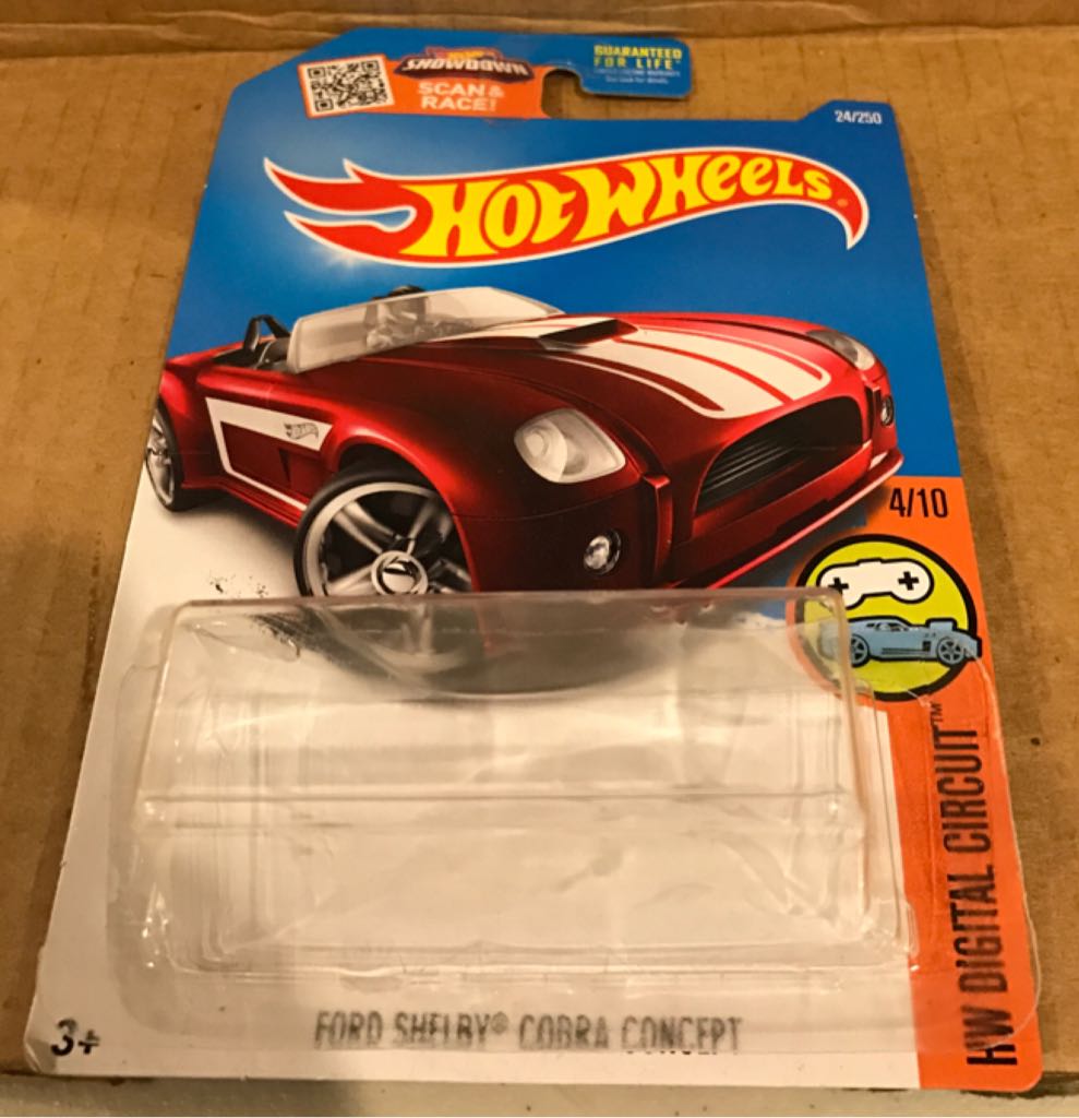 Ford Shelby Cobra Concept - ’16 HW Digital Circuit toy car collectible - Main Image 2