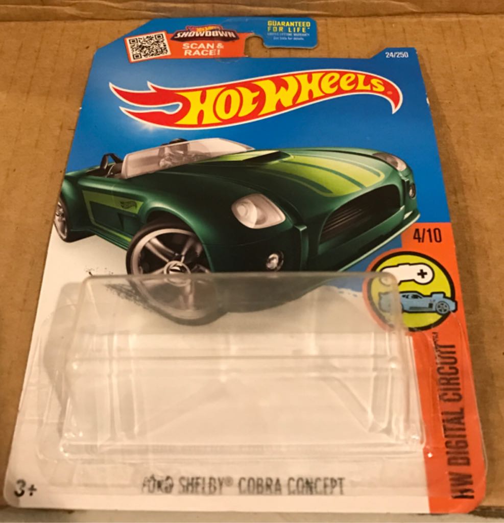 Ford Shelby Cobra Concept - ’16 HW Digital Circuit toy car collectible - Main Image 2