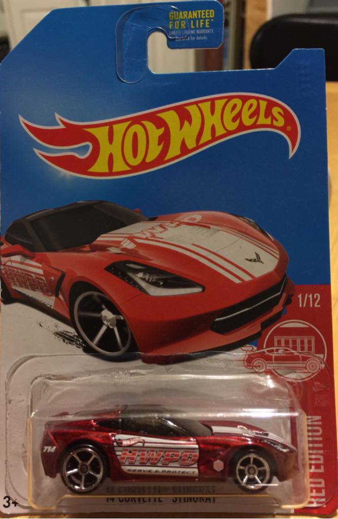 2014 Corvette Stingray FBH95-D9B0C - Red Edition toy car collectible - Main Image 1