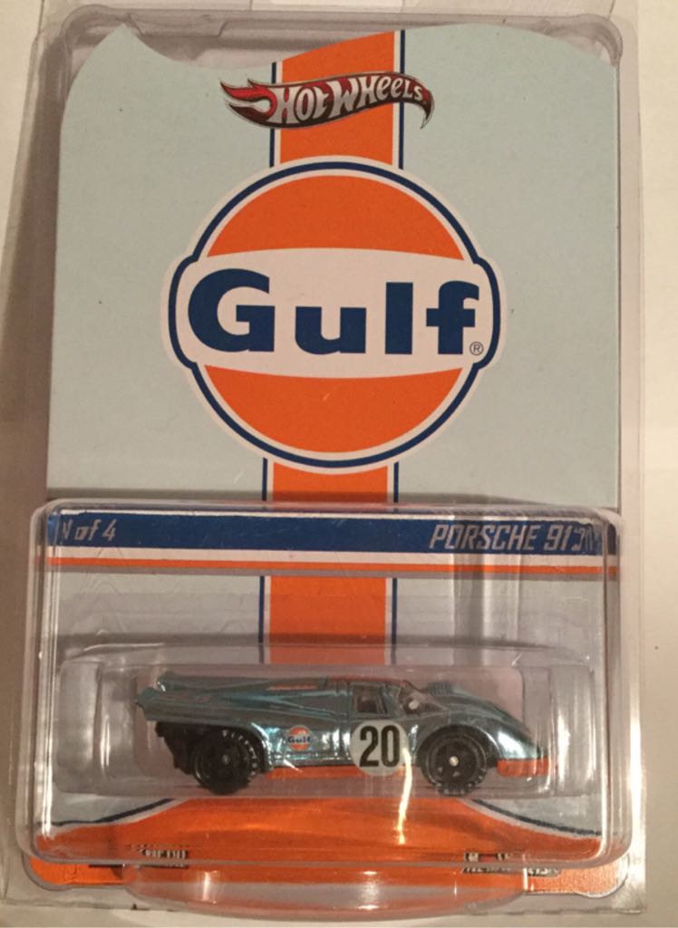 K-917 Porsche - Gulf toy car collectible - Main Image 1