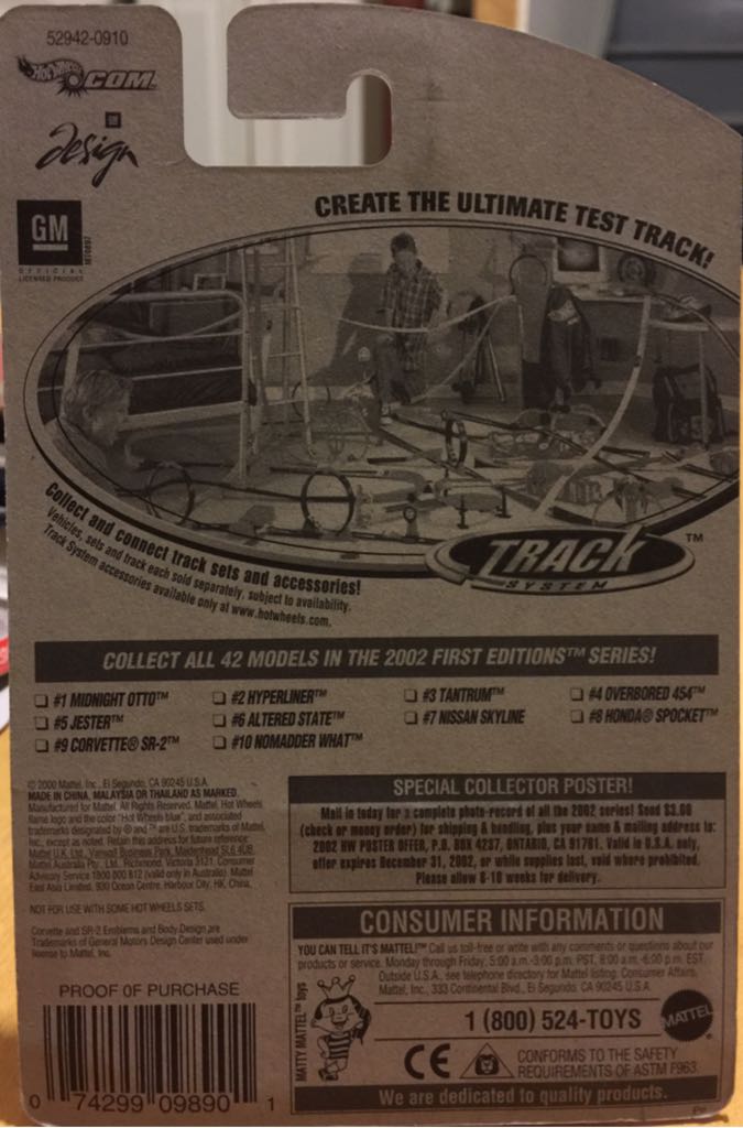 Corvette SR-2 52942-0910  toy car collectible - Main Image 2