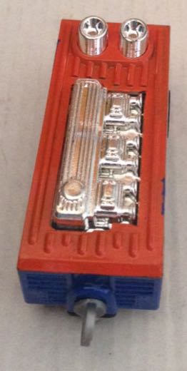 Cargo Cruis Naranja y Azul - Hot Wheels toy car collectible - Main Image 2