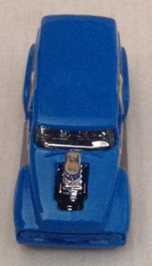 Camioneta Ford ’56 Azul Con Flamas Blancas - Hot Wheels toy car collectible - Main Image 2