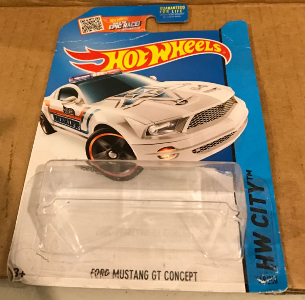 Ford Mustang GT Concept - HW City toy car collectible - Main Image 2