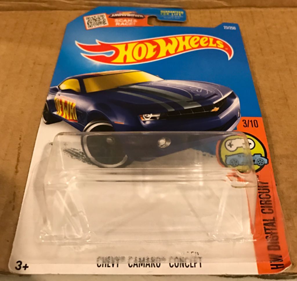 Chevy Camaro Concept - ’16 HW Digital Circuit toy car collectible - Main Image 2