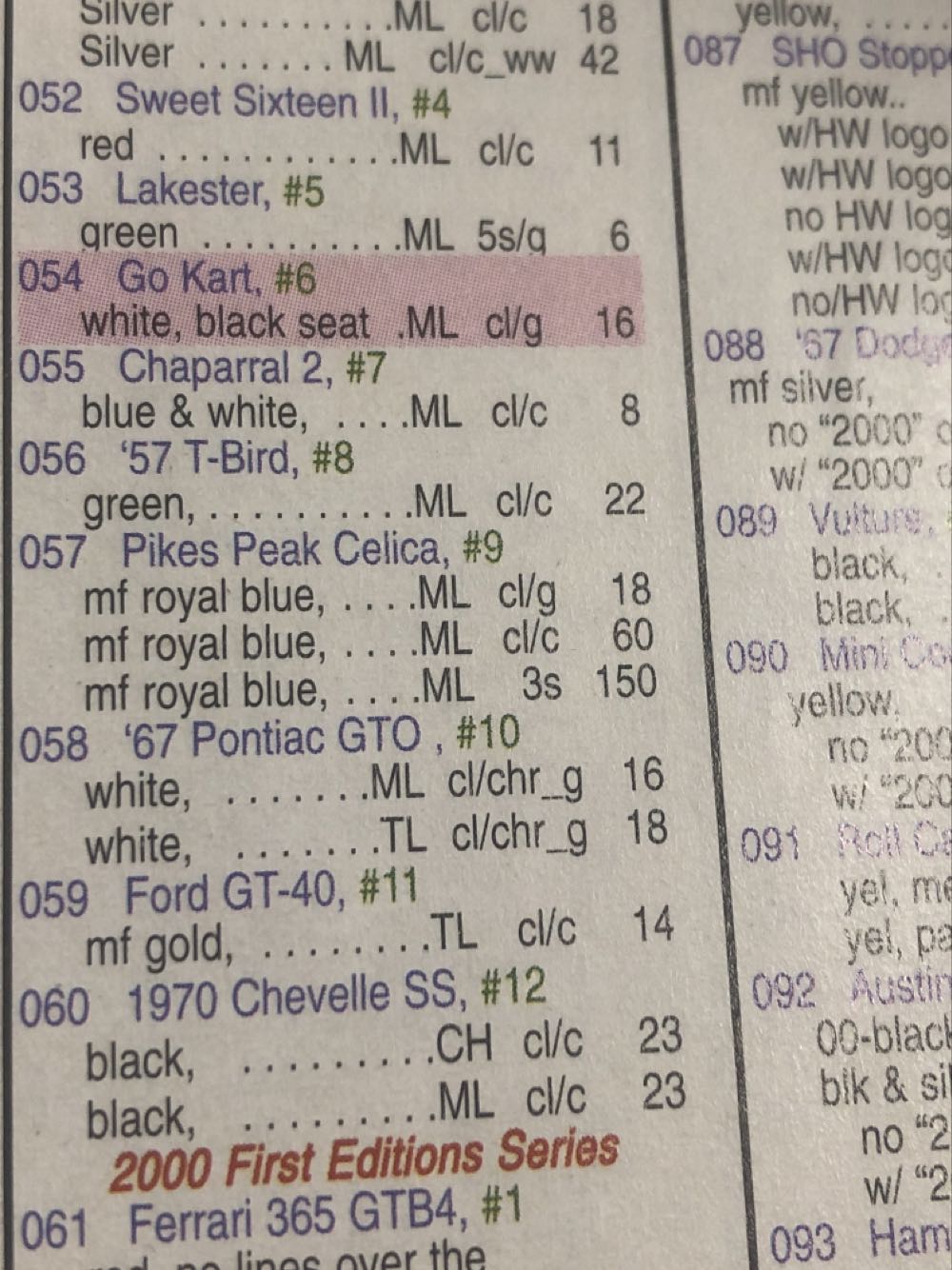 ’67 Pontiac GTO - 2000 Treasure Hunt toy car collectible - Main Image 3