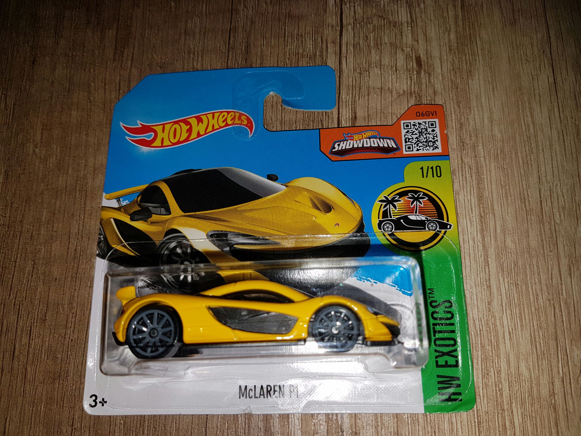 McLaren P1 (HW) - Hot Wheels - Quarter Miles Heroes toy car collectible - Main Image 2
