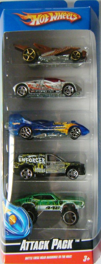Ford GT-90 (HW) - Attack 5-Pack 2010 toy car collectible - Main Image 2