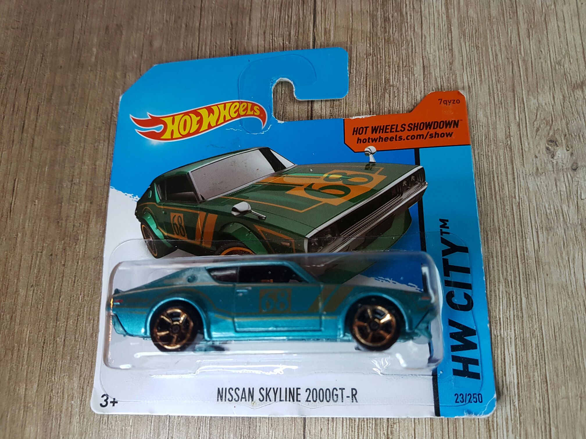 Hot Wheels Nissan GT-R White With Grey Wheels