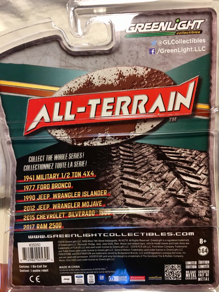 Greenlight - All-Terrain toy car collectible - Main Image 2