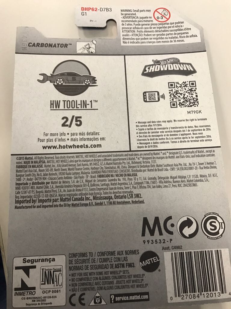 Carbonator - HW Tool-In-1 toy car collectible - Main Image 2