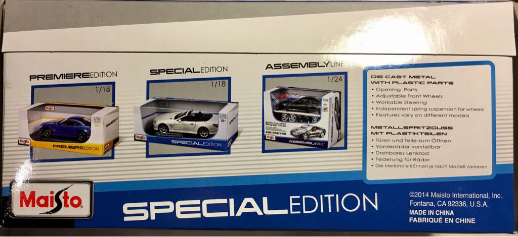 Maisto - Special Edition - Special Edition toy car collectible - Main Image 2