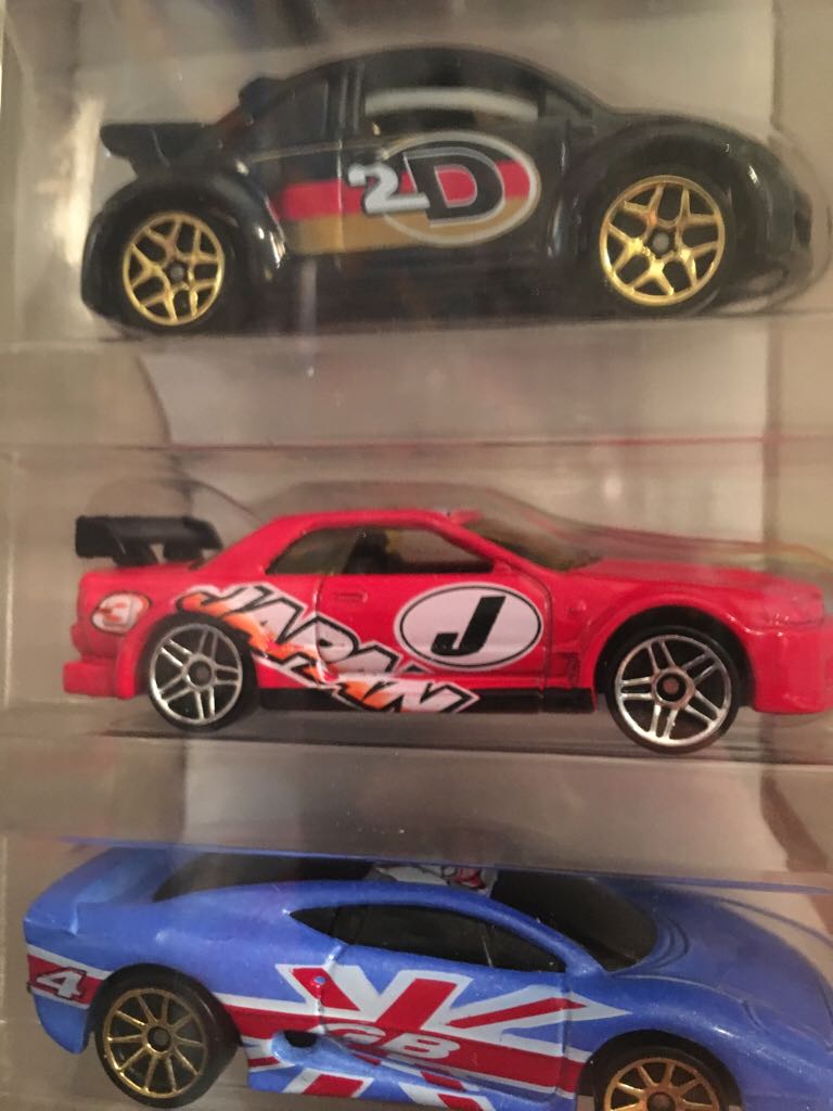 Loose Nissan Skyline R32 Flag Flyers 5 Pack  toy car collectible - Main Image 2