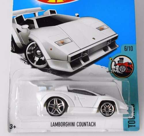 Lamborgini Countach - 2017 HW Tooned toy car collectible - Main Image 1