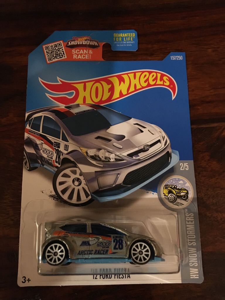 Ford Fiesta 2012 Zamac - 2016 Zamac toy car collectible - Main Image 1