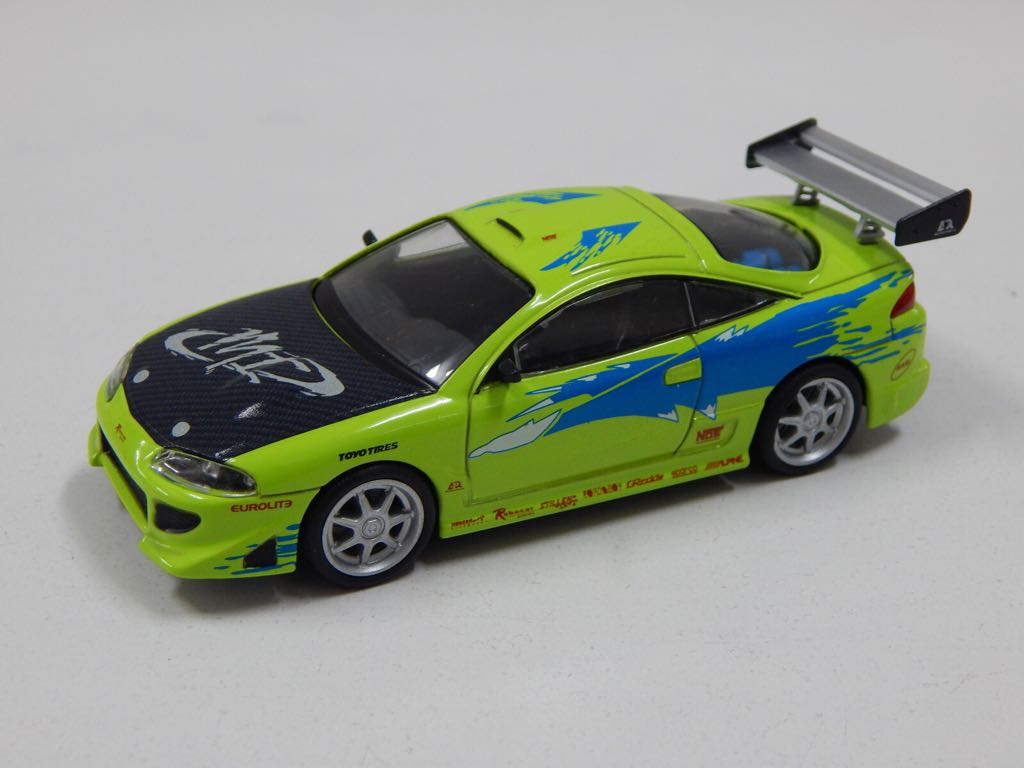 Brians Misltsubishi Eclipse - Jada Toys toy car collectible - Main Image 1