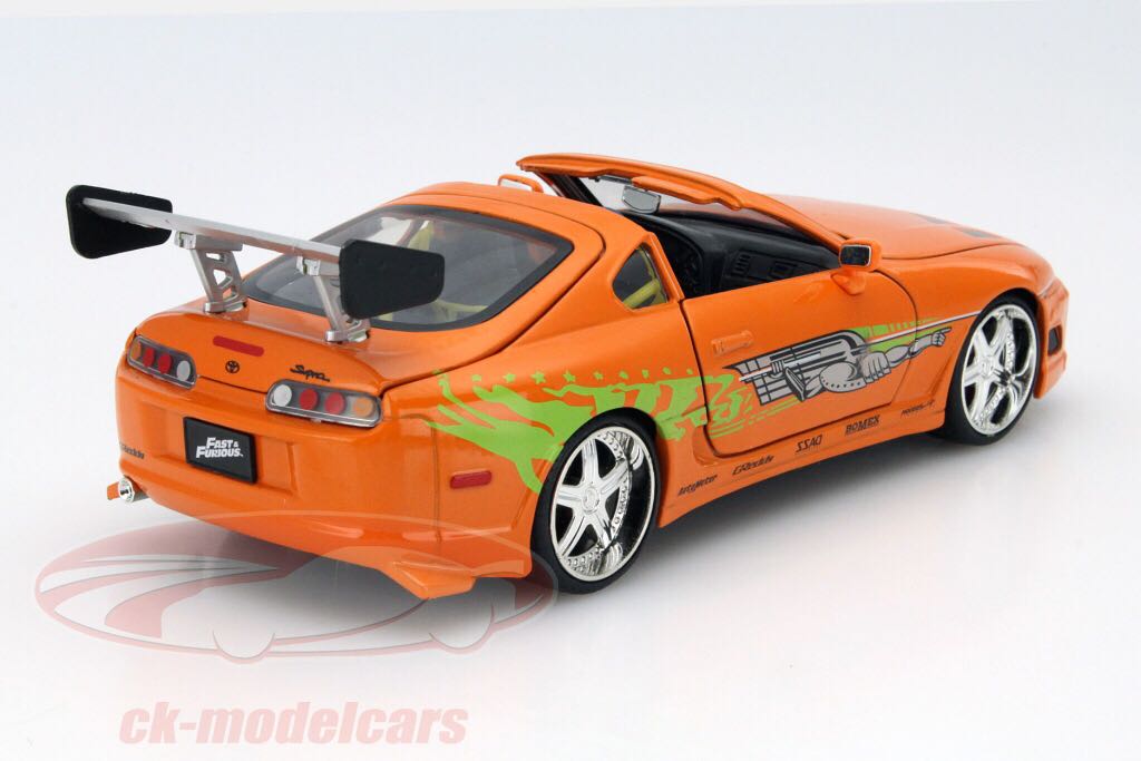 Bryans Toyota Supra  toy car collectible - Main Image 2
