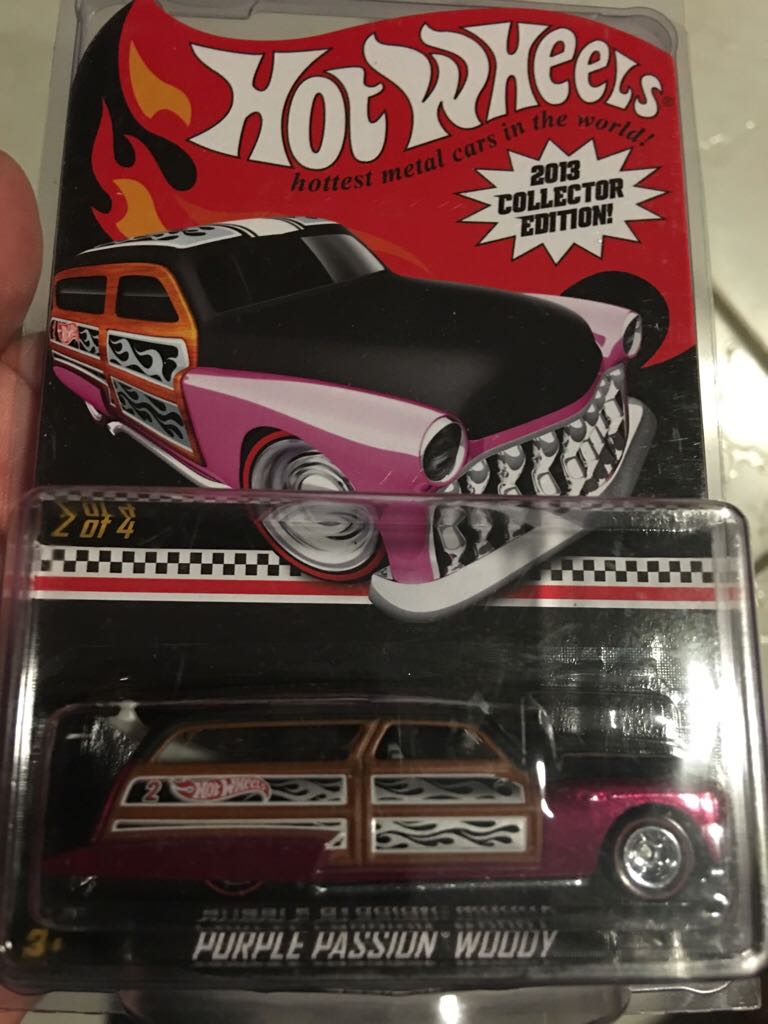 Purple Passion Woody - 2013 Collectors Edition toy car collectible - Main Image 1