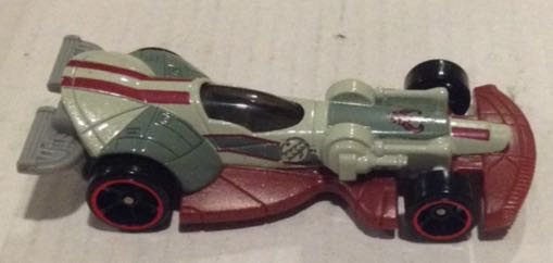 Star Wars Boba Fett’s Slave I - Hot Wheels toy car collectible - Main Image 2