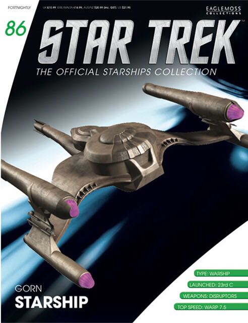Gorn Starship - The Official Starships Collection toy car collectible - Main Image 2