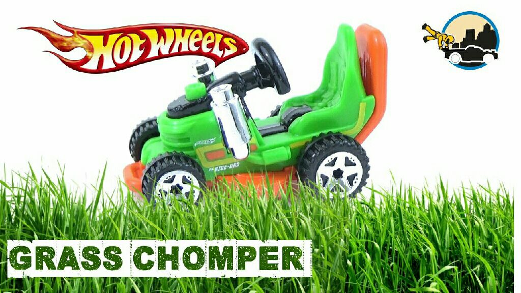 Grass Chomper - HW Ride-Ons toy car collectible - Main Image 2