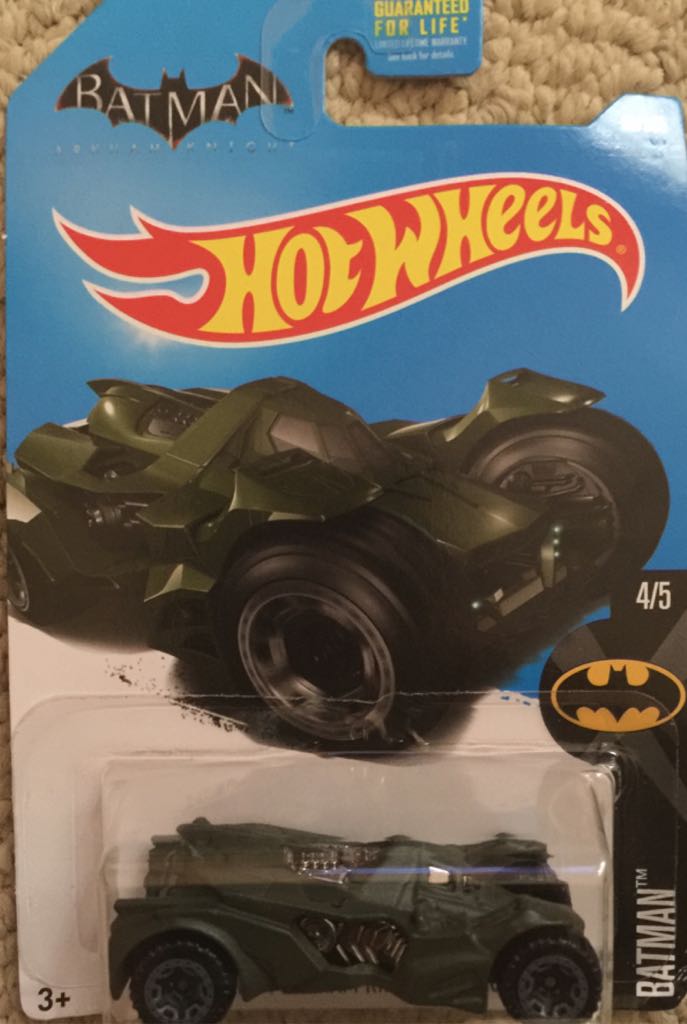 DC: Batman: Green: Arkham Knight Batmobile - ’17 Batman toy car collectible - Main Image 1