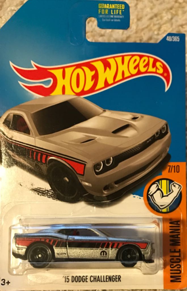 Dodge Challenger, 2015 - 2017 - Muscle Mania toy car collectible - Main Image 1