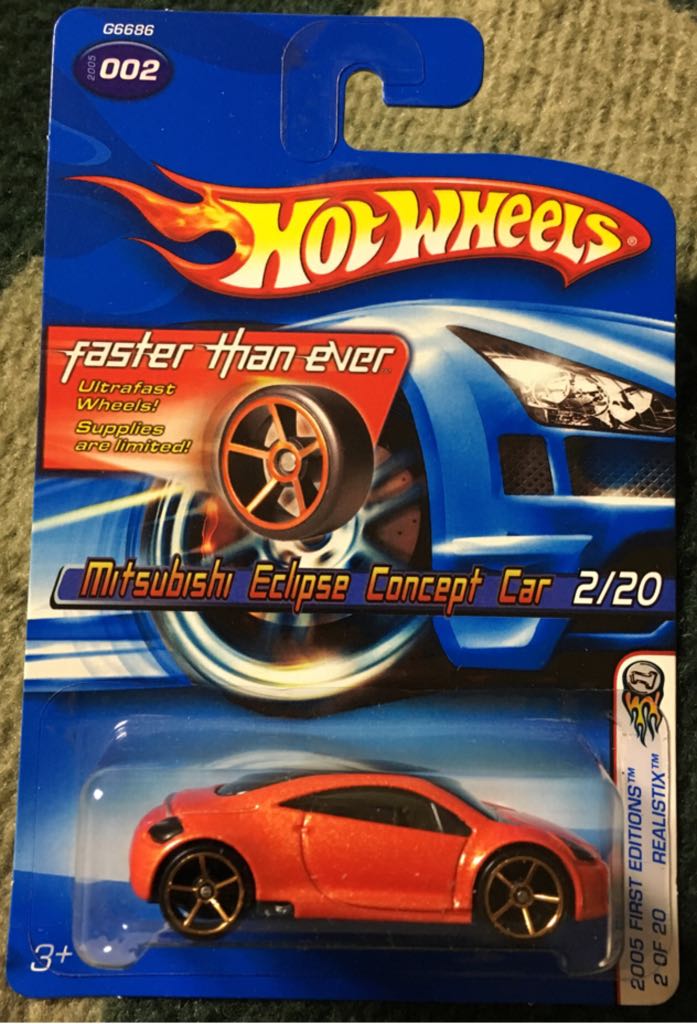 Mitsubishi Eclipse Concept Car (F.T.E.) - 2005 First Editions toy car collectible - Main Image 1
