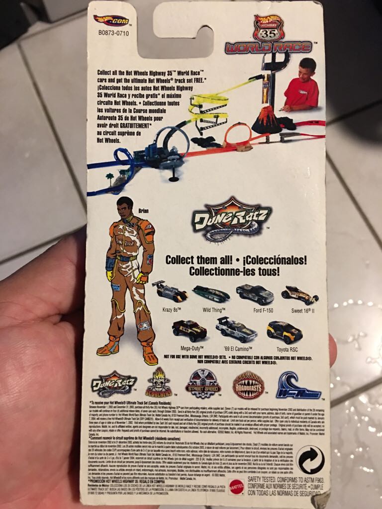 World Racers Krazy 8’s Dune Ratz - Hot Wherls World Racers toy car collectible - Main Image 2