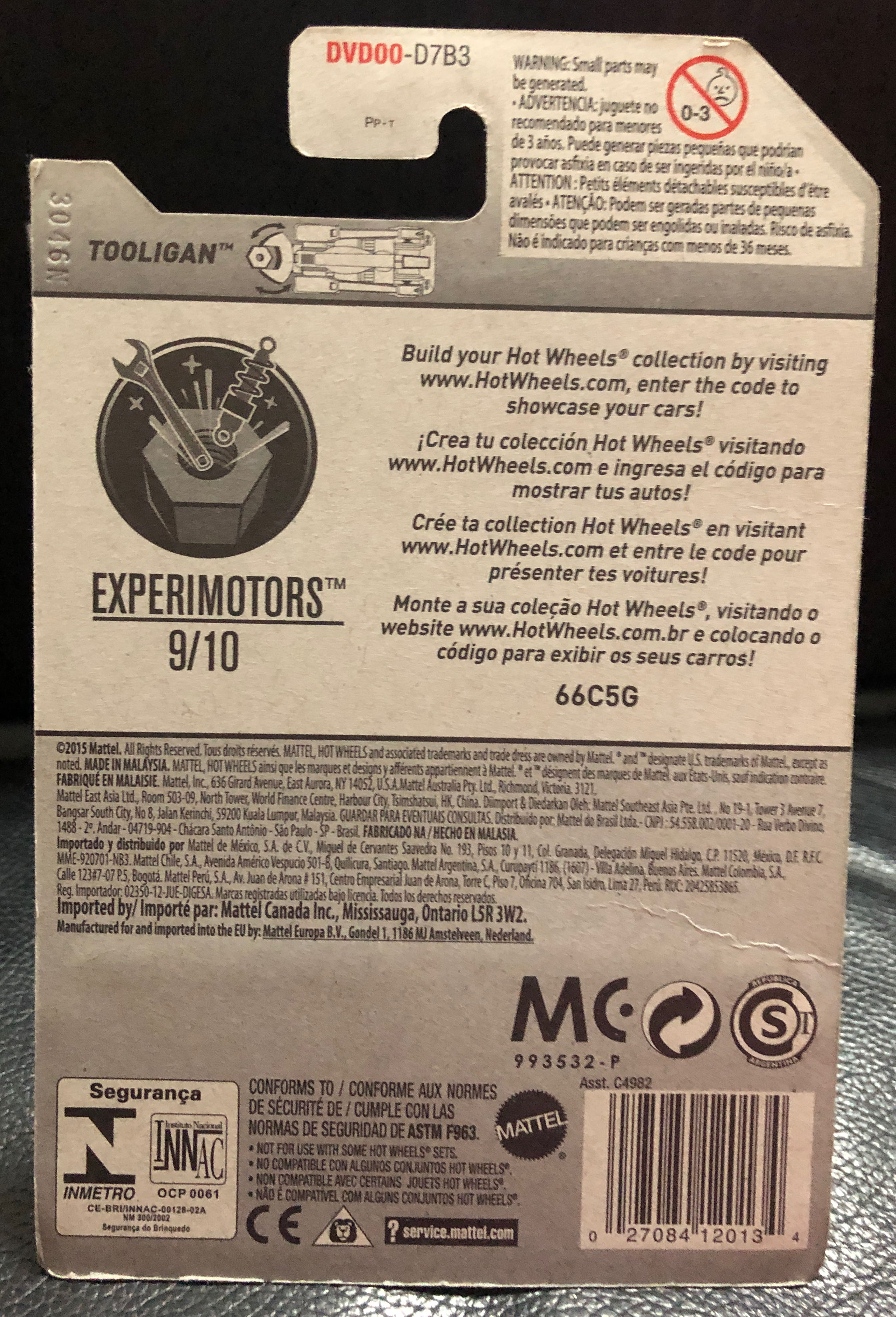 Tooligan - Experimotors toy car collectible - Main Image 4