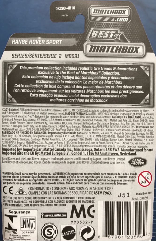 Matchbox Volkswagen T2 Bus - Best Of Matchbox toy car collectible - Main Image 2