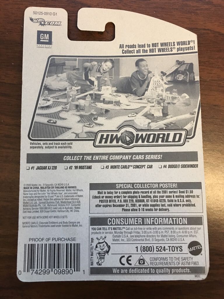 Monte Carlo Concept Car - Company Cars toy car collectible - Main Image 2