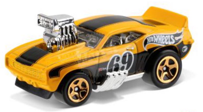 Chevrolet Camaro Z28 ’69 - ’17 Tooned toy car collectible - Main Image 2