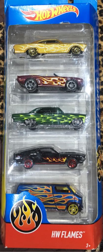 ’66 Chevy Nova - HW Flames 5 Pack toy car collectible - Main Image 2
