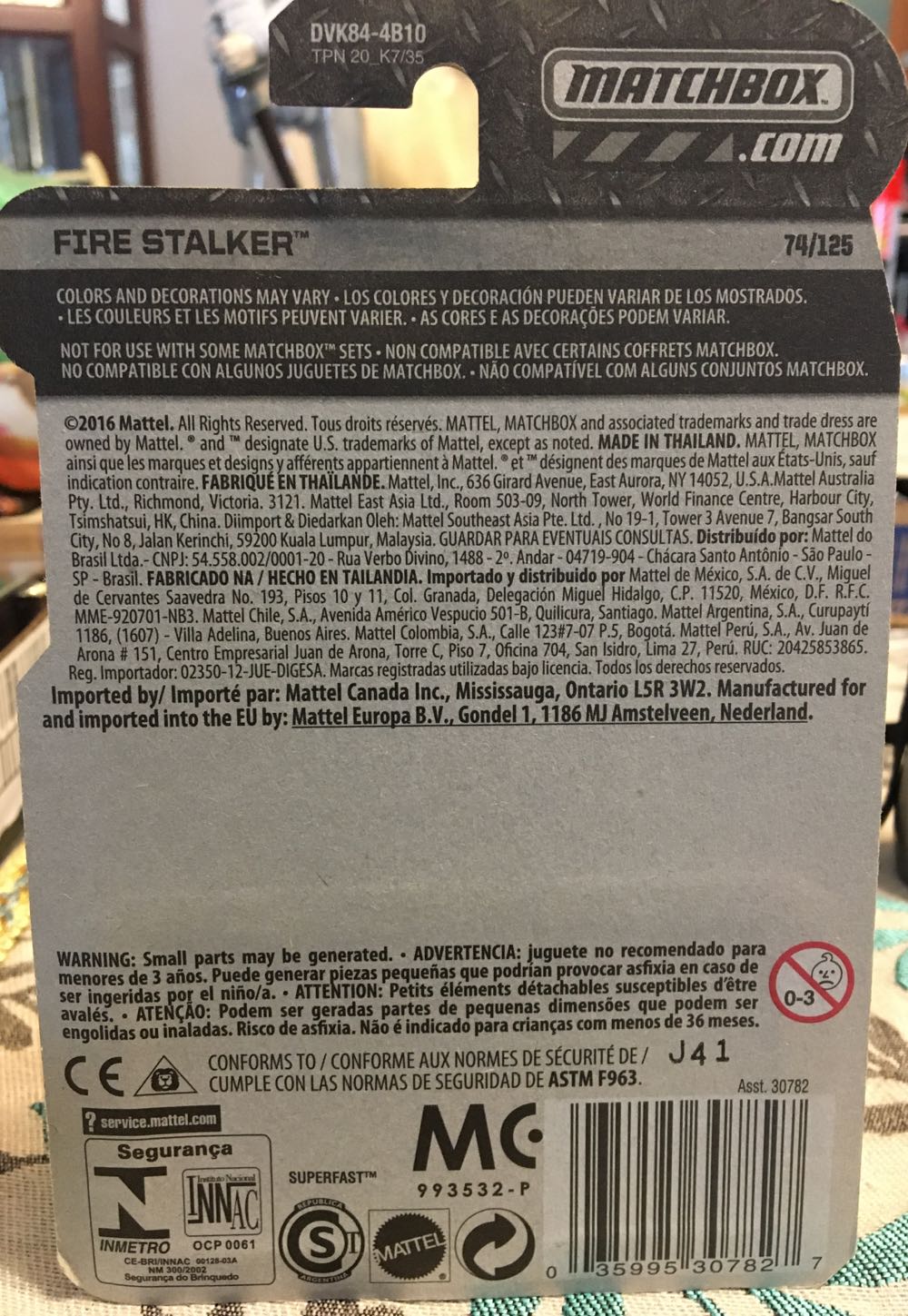Fire Stalker - 2017 Heroic Rescue toy car collectible - Main Image 2