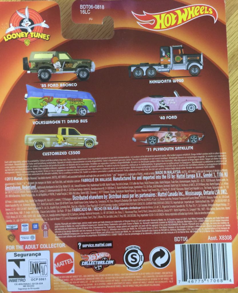 Looney Tunes: Speedy Gonzales - 2013 Looney Tunes - Pop Culture Series toy car collectible - Main Image 2