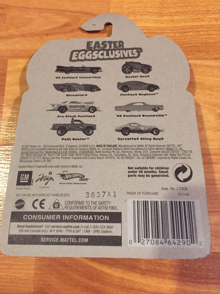 Pro Stock Pontiac - Easter Eggsclusives toy car collectible - Main Image 2