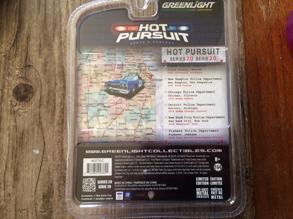 GL 1974 Dodge Monaco - Green Machine toy car collectible - Main Image 2