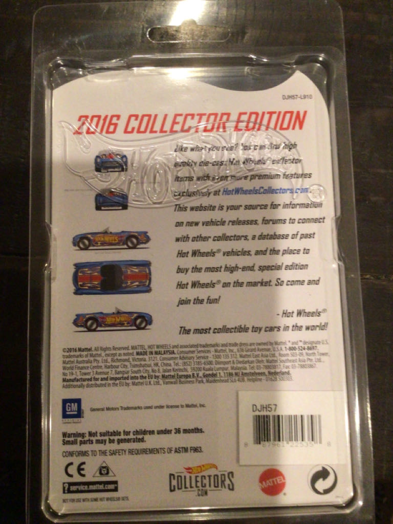 1955 Corvette - HW 2016 Collector Edition toy car collectible - Main Image 2