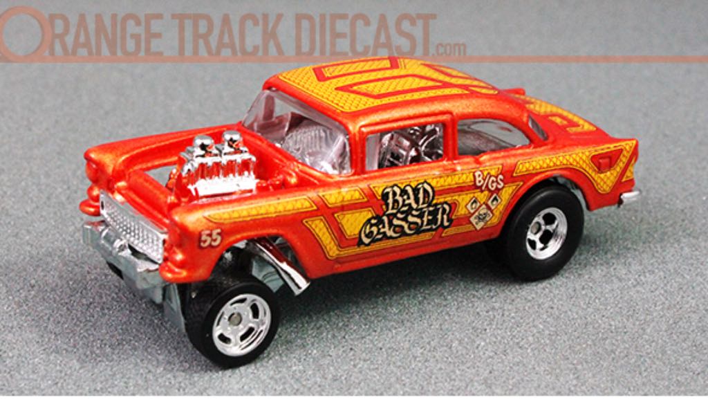 1955 Chevy Bel Air Gasser - Car Culture: HW Redliners toy car collectible - Main Image 2