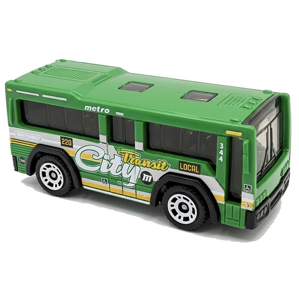 City Bus  toy car collectible - Main Image 2