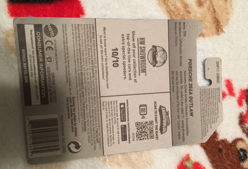 Porsche 356A Outlaw  toy car collectible - Main Image 2