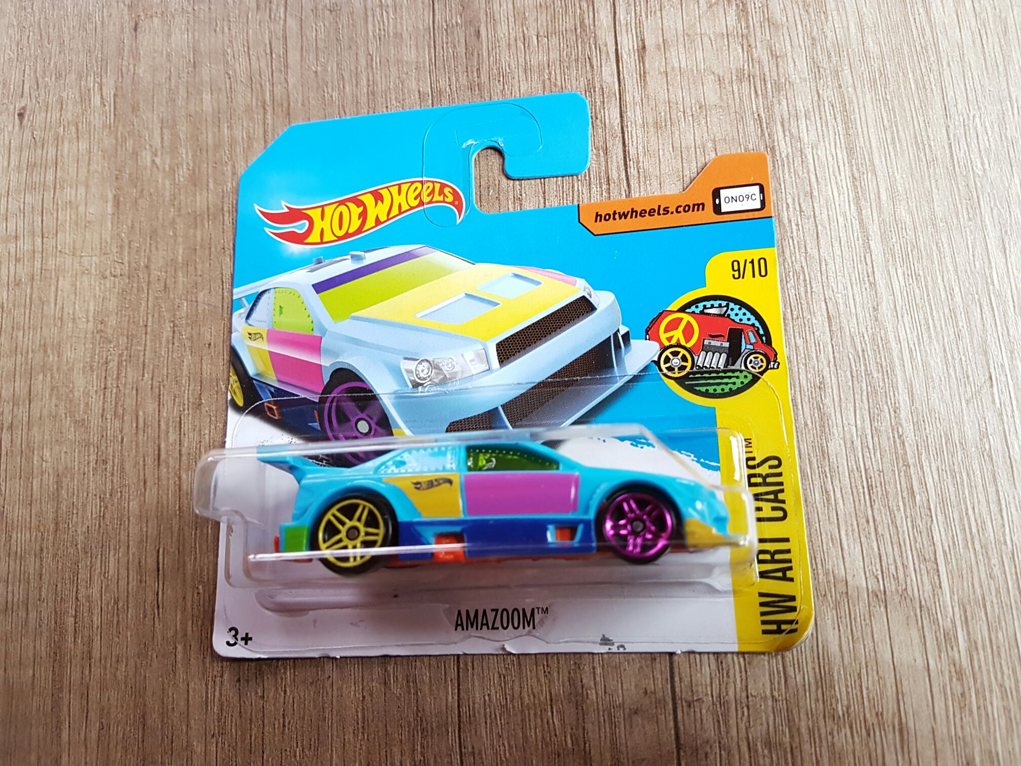 Amazoom (HW) - HW Art Cars 2017 toy car collectible - Main Image 2