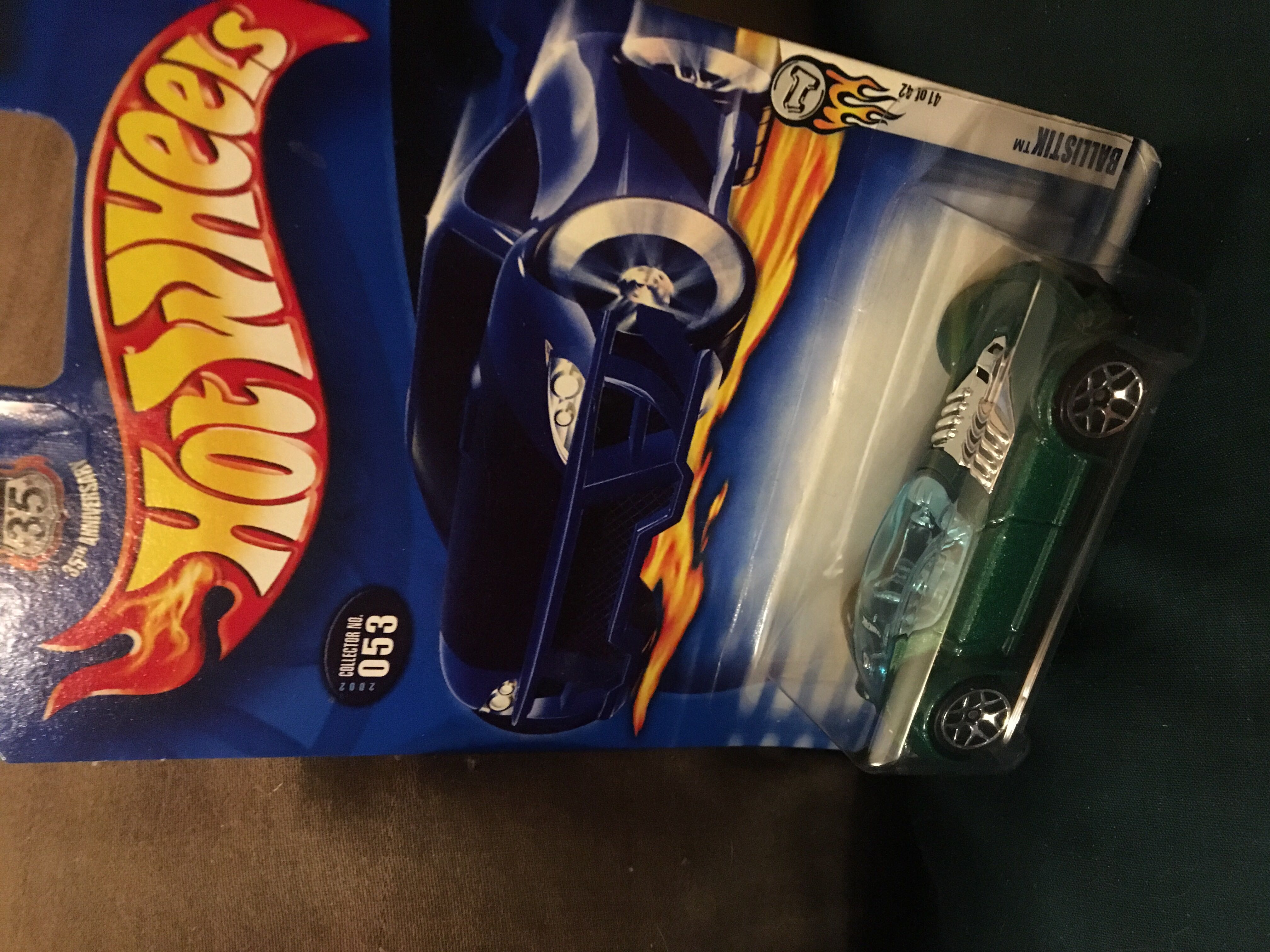 #407 Ballistik - 2002 First Edition toy car collectible - Main Image 3