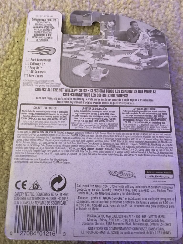 1964 Ford Thunderbolt - Flamin’ Hot Wheels toy car collectible - Main Image 2