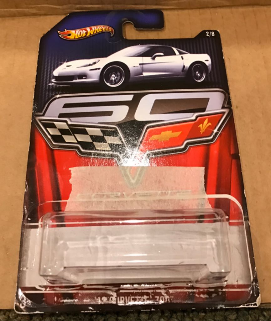 Chevy Corvette Z06 ’12 - ’13 Corvette 60th Anniversary toy car collectible - Main Image 2