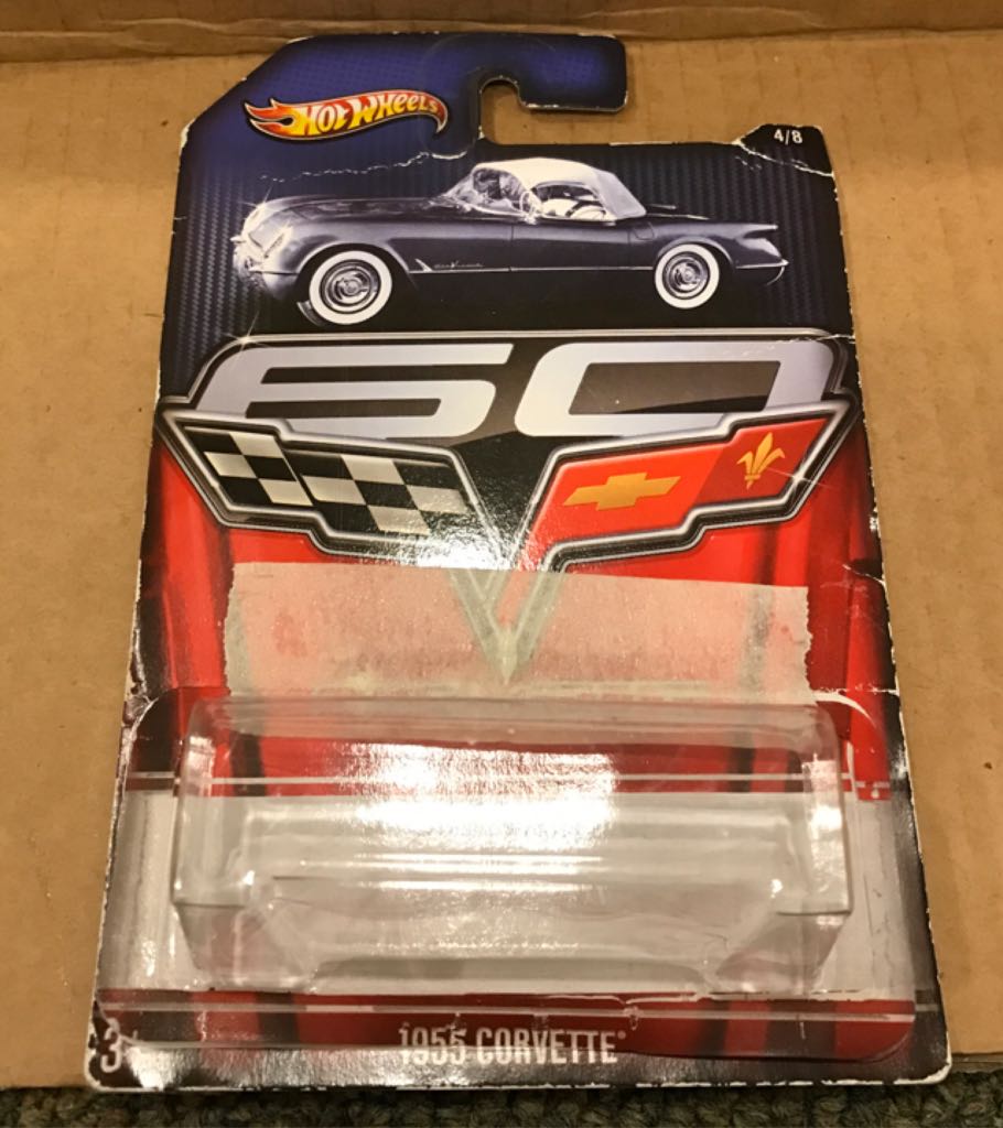 Chevy Corvette 1955 - ’13 Corvette 60th Anniversary toy car collectible - Main Image 2